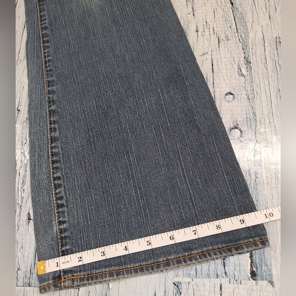 (31x32) Y2K Silver Jeans , Aiko low-rise bootcut flare , Vintage bell bottoms - Picture 15 of 16